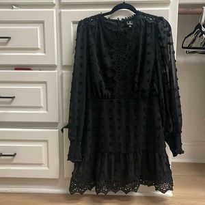 Black lulus size medium dress